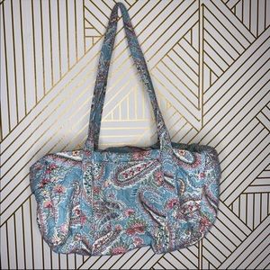 Pottery Barn Quilted Duffle Bag